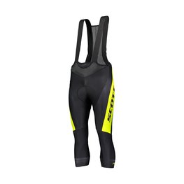 SCOTT Cycling bib shorts - RC PRO - yellow/black