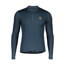 SCOTT Cycling summer long sleeve jersey - ENDURANCE 10 SUMMER - blue