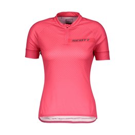 SCOTT Cycling short sleeve jersey - ENDURANCE 30 LADY - pink