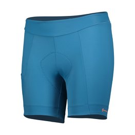 SCOTT Cycling shorts without bib - ENDURANCE 20 LADY - blue