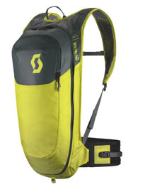 SCOTT Cycling backpack - TRAIL PROTECT AIR10L - yellow/green