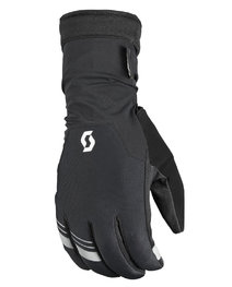 SCOTT Cycling long-finger gloves - AQUA GTX LF - grey/black
