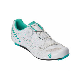 SCOTT Cycling shoes - ROAD COMP BOA LADY - turquoise/white