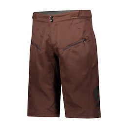 SCOTT Cycling shorts without bib - TRAIL VERTIC - bordeaux