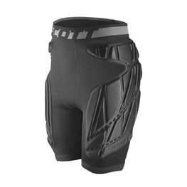 SCOTT shorts with protectors - LIGHT PADDED - black