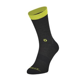 SCOTT Cyclingclassic socks - TRAIL CREW - yellow/grey