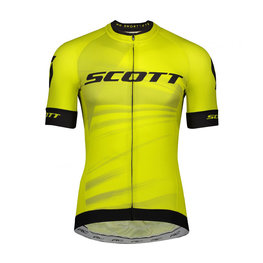 SCOTT Cycling short sleeve jersey - RC PRO 2020 - yellow/black
