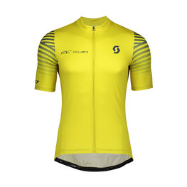 SCOTT Cycling short sleeve jersey - RC TEAM 10 - blue/yellow
