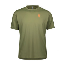 SCOTT Cycling short sleeve t-shirt - TRAIL MNT - green