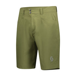 SCOTT Cycling shorts without bib - TRAIL MTN - green