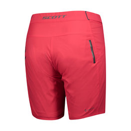 SCOTT Cycling shorts without bib - ENDURANCE LS/F. LADY - pink