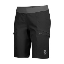 SCOTT Cycling shorts without bib - TRAIL MTN TECH LADY - black