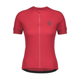 SCOTT Cycling short sleeve jersey - ENDURANCE 10 LADY - pink