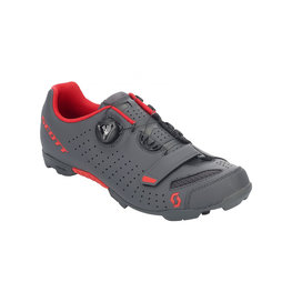 SCOTT Cycling shoes - MTB COMP BOA - red/grey