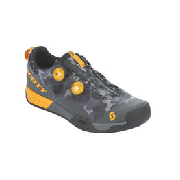 SCOTT Cycling shoes - MTB AR BOA CLIP - orange/grey