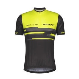 SCOTT Cycling short sleeve jersey - RC TEAM 20 MTB - yellow/black