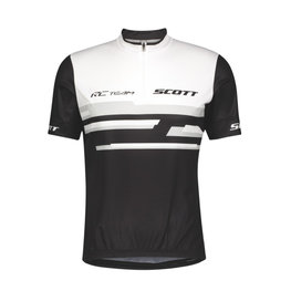 SCOTT Cycling short sleeve jersey - RC TEAM 20 MTB - white/black