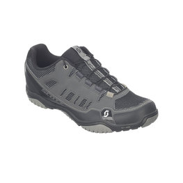 SCOTT Cycling shoes - MTB SPORT CRUS-R - black/grey