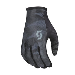SCOTT Cycling long-finger gloves - TRACTION LF - grey/black