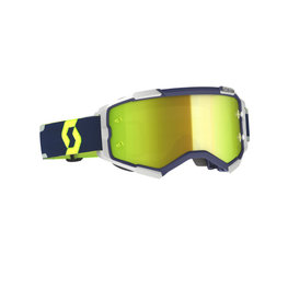SCOTT Cycling sunglasses - FURY - yellow/grey/blue