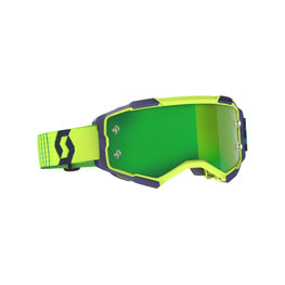 SCOTT Cycling sunglasses - FURY - yellow/blue