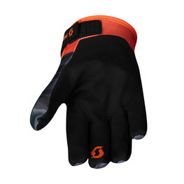 SCOTT Cycling long-finger gloves - 350 DIRT - black/orange