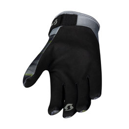 SCOTT Cycling long-finger gloves - 350 DIRT - grey/green