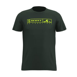 SCOTT Cycling short sleeve t-shirt - 10 NO SHORTCUT - green