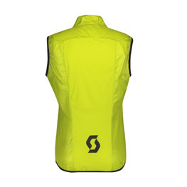 SCOTT Cycling gilet - RC TEAM WB - yellow