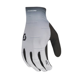 SCOTT Cycling long-finger gloves - RC PRO - black/white