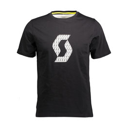 SCOTT Cycling short sleeve jersey - ICON FACTORY TEAM - black