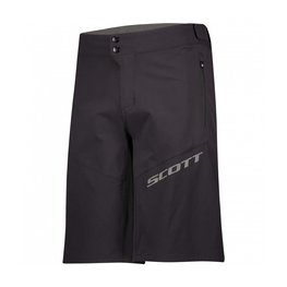 SCOTT Cycling shorts without bib - ENDURANCE LS/FIT W/PAD - black