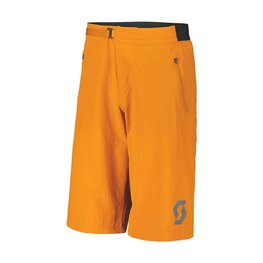 SCOTT Cycling shorts without bib - TRAIL VERTIC - orange