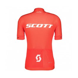 SCOTT Cycling short sleeve jersey - RC PRO SS - white/red