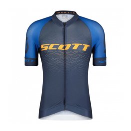 SCOTT Cycling short sleeve jersey - RC PRO SS - orange/blue