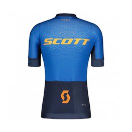 SCOTT Cycling short sleeve jersey - RC PRO SS - orange/blue