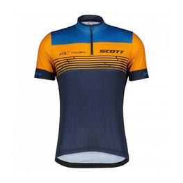SCOTT Cycling short sleeve jersey - RC TEAM 20 SS - blue/orange