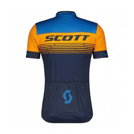 SCOTT Cycling short sleeve jersey - RC TEAM 20 SS - blue/orange