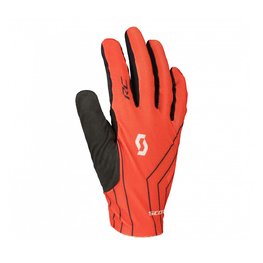 SCOTT Cycling long-finger gloves - RC TEAM - red