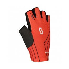 SCOTT Cycling fingerless gloves - RC TEAM - red
