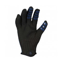 SCOTT Cycling long-finger gloves - TRACTION LF - orange/blue