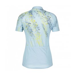 SCOTT Cycling short sleeve jersey - ENDURANCE 30 SS LADY - light blue