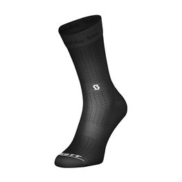 SCOTT Cyclingclassic socks - PERFOMANCE CREW  - black/white