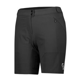 SCOTT Cycling shorts without bib - ENDURANCE LS/FIT W/PAD - black