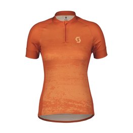 SCOTT Cycling short sleeve jersey - ENDURANCE 30 - orange