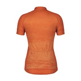 SCOTT Cycling short sleeve jersey - ENDURANCE 30 - orange