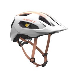 SCOTT Cycling helmet - SUPRA PLUS (CE) - white/pink