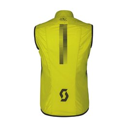 SCOTT Cycling gilet - RC TEAM WB - yellow
