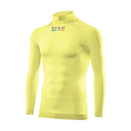 SIX2 Cycling long sleeve t-shirt - TS3 II - yellow
