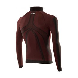 SIX2 Cycling long sleeve t-shirt - TS2 II - bordeaux